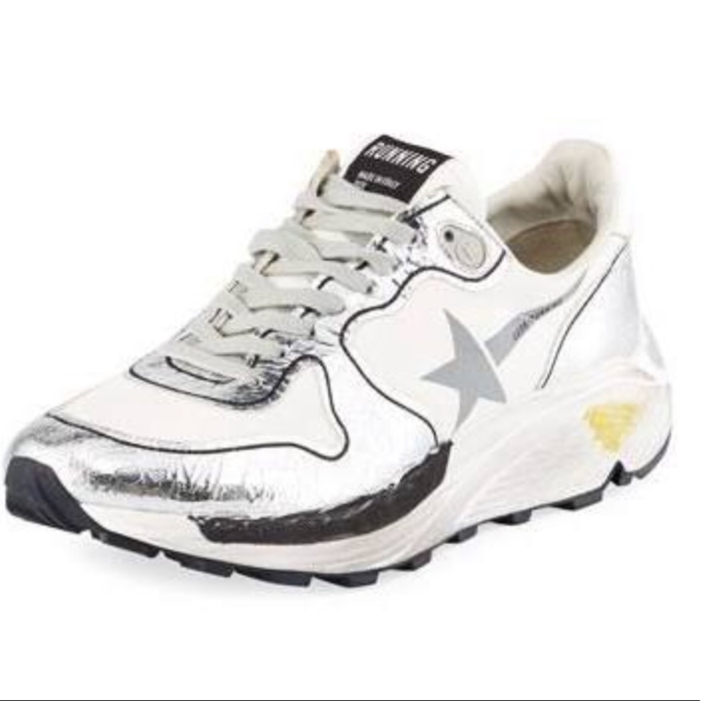 Golden goose deluxe brand- silver runner 39